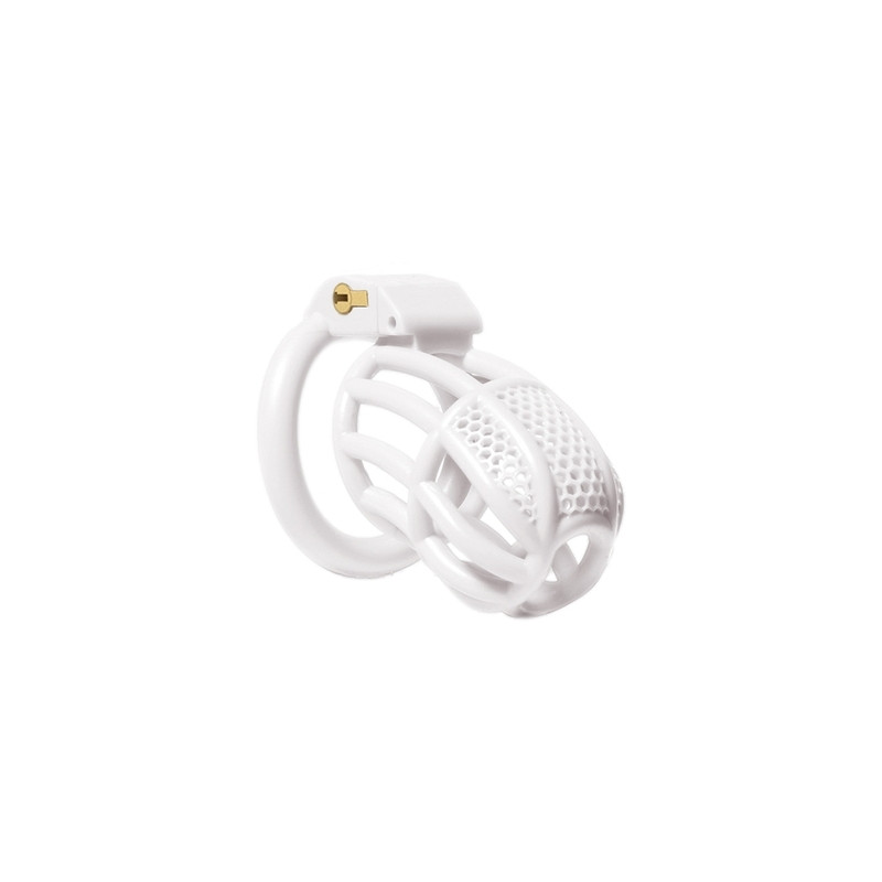 CockLock Cage de chasteté Netia 7.5 x 3.1cm Blanc